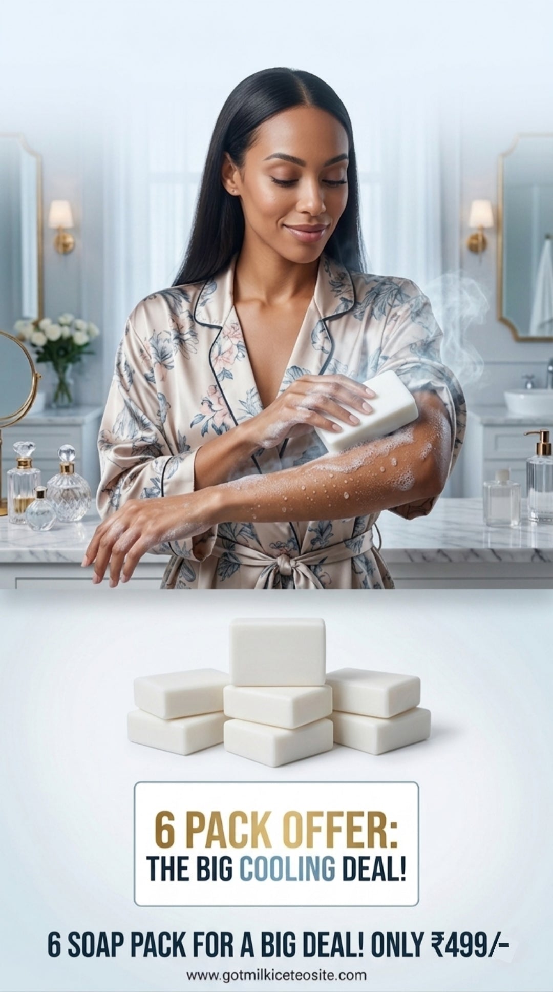 Got milk ice cool soap