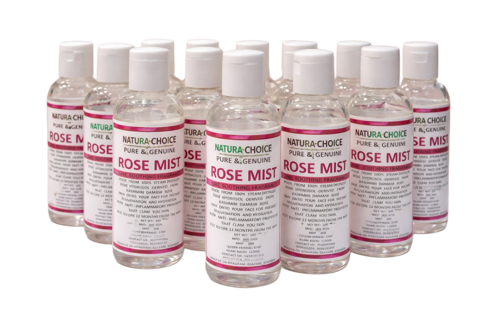 Pure Rose Water Mist – Hydrating & Refreshing Toner
